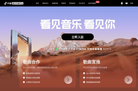 抖音音乐开放平台