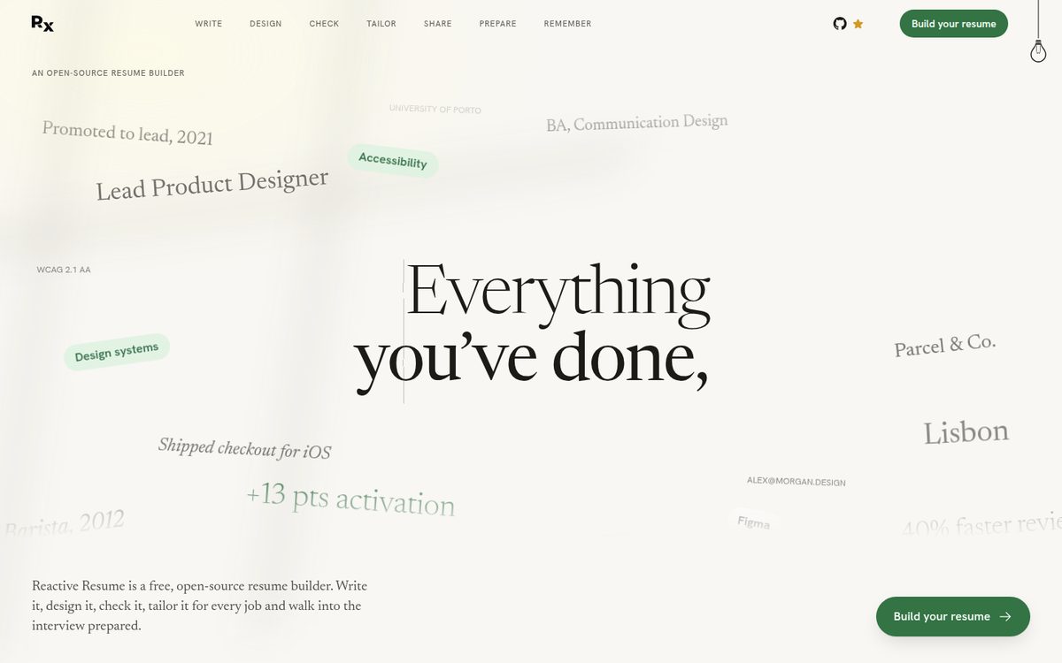 RxResume