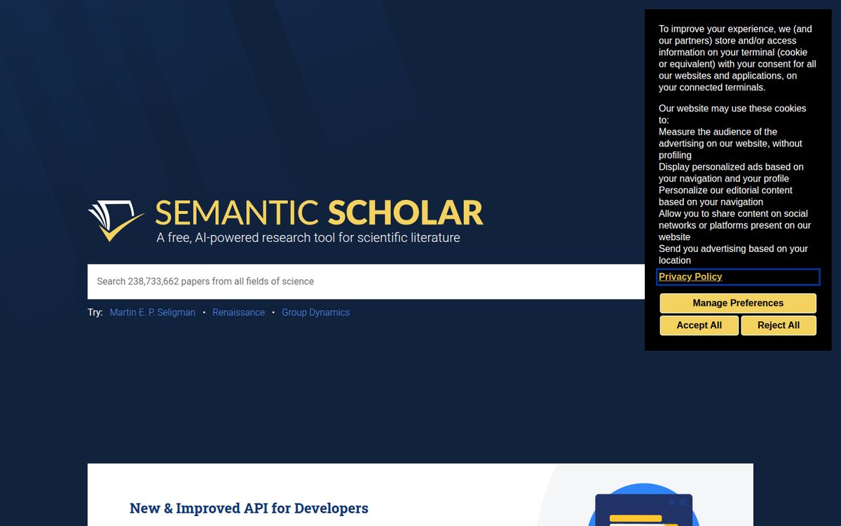 Semantic Scholar